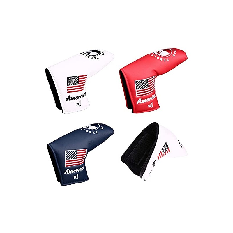 Golf Putter Cover, Headcover, Fits Scotty Cameron Odyssey, Velcro Closure,