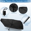 Car Windshield Sun Shade Cover, Umbrella Shading, UV Rays Block,