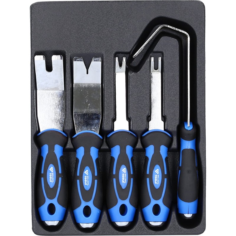 BRILLIANT TOOLS BT511080 Clip Lifter Set 5 Pieces [Powered by