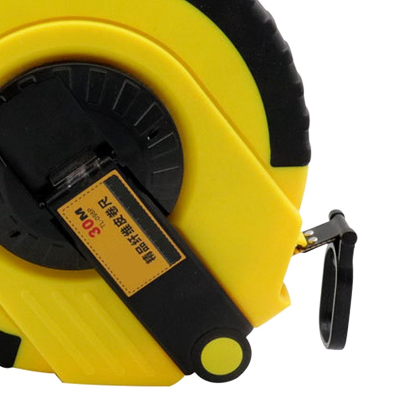 Circular Tape Measure Round Disc Steel Ruler Plastic Shell Accurate