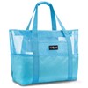 [ZUXNZUX] Beach Bag, Pool Bag, Lightweight, 38L Capacity, Waterproof, Foldable,