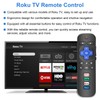 Remote for Roku TV & Cover for TCL Roku Remote,