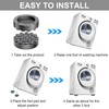 Vibration Damper Washing Machine, Pack of 4 Washing Machine Underlay,