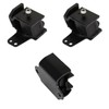 SCITOO Front Engine Motor and Rear Transmission Mount Set For