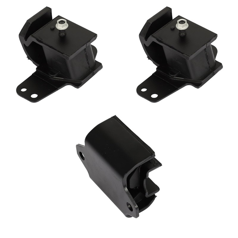 SCITOO Front Engine Motor and Rear Transmission Mount Set For