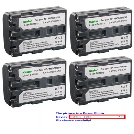 Kastar Battery Charger Sony CCD-TRV19 TRV20 TRV22 TRV24 TRV25 TRV27 TRV30 TRV33 - 1 Charger + 2 Batteries