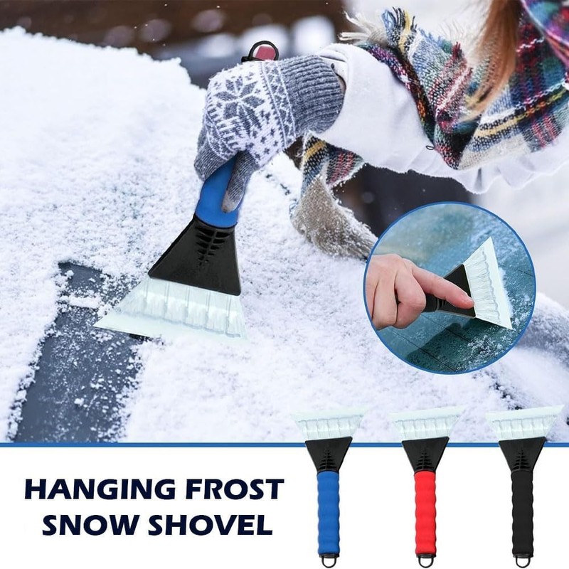Primes DIY Black Soft Grip Ice Remover Scraper for Car
