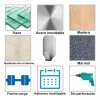 Generic 50 Ganchos Adhesivos De Acero Inoxidable Para Baño O