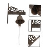 GRIRIW Iron Material Door Chime Charming Vintage Design Hanging Wall
