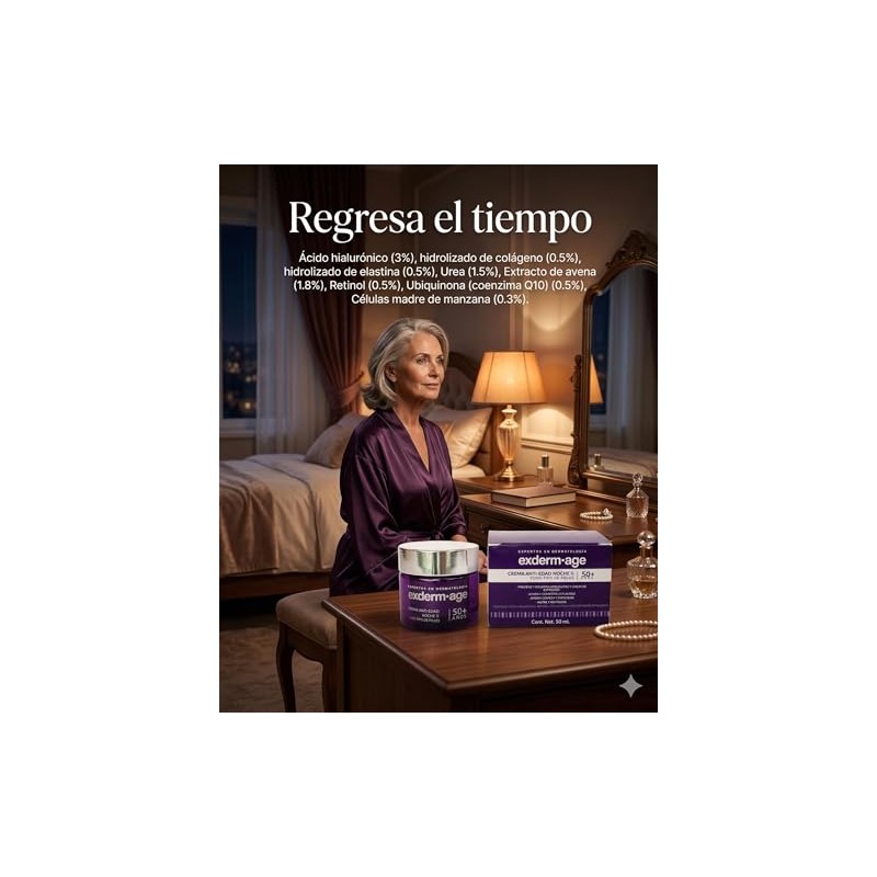 Crema de Noche 50+ (Sedecrem)