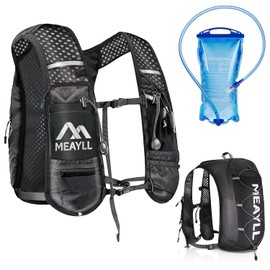 Running Vest for Men and Women with 500 ml TPU Water Bottle - Lightweight and Comfortable Running Backpack, 7 L Volume, Compatible with 2 L Hydration Bladder, Ideal for Trail Running, Cycling, Hiking