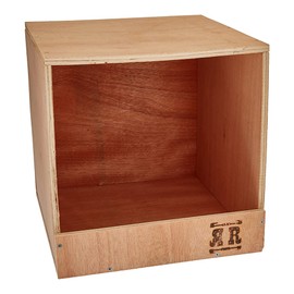 Rugged Range Products Studio 12"x12" Flat Wooden Single Compartment Chicken Coop Interior Poultry Bird Egg Animal Nesting Box Roosting Cubby (4 Pack)