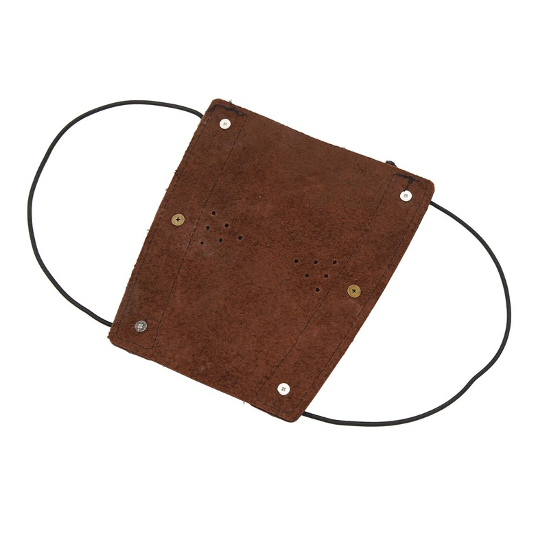 Archery Arm Guard Adjustable Strap Second Cowhide Arm Protector Pad