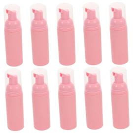 Ipetboom 10pcs Slim Compact Soap Dispenser Foaming Pump Bottle Shower Foams Pump Bottles Soap Dispenser