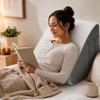 Wedge Pillow for Sleeping & Reading – Breathable Elevated Foam