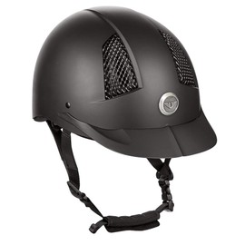 TuffRider Starter Equestrian Horse Riding Helmet-Black-Extra Large