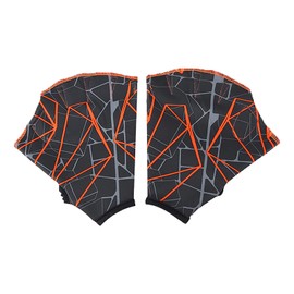 PURFUN Men Women Webbed Diving Gloves Adjustable Neoprene Aquatic Fit Half Finger Gloves Swim Training Webbed Gloves Paddling Snorkeling Surfing Hand Web Water Sports Wetsuit Gloves