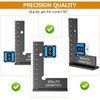 Try Square Metal 90° Vertical Engineer's Square Carpenter's Square with