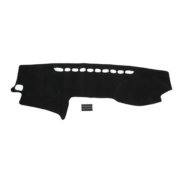 INFINAUTO Dash Cover Interior Sunshield Dashboard Carpet Mat with Sticker