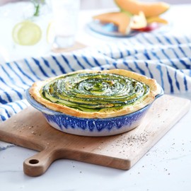 Libbey Artisan Stoneware Pie Plate, 9.5-inch