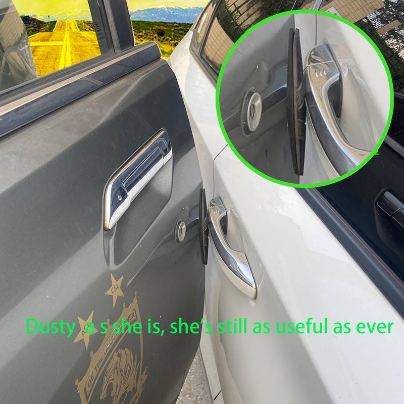 Hosawtek Car Door Corner Guards 4 Pack + 4 Pack
