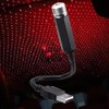 Gowxs 2Pcs Mini LED Projection Lamp Star Night, USB Plug