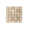 Chateau Cape Coast 2x2 Stone Look Ceramic Mosaic Tile Wall