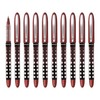 Westcott PULSAR E-730631 00 Rollerball Pen, Red, Pack of 10,