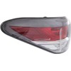 Tail Light Lens and Housing Compatible with 2013-2015 Lexus RX350