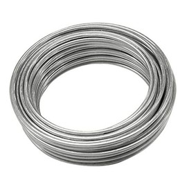 Galvanised Garden Gardening Wire Heavy Duty 1.2mm x 20mm For Garden & Landscaping Silver