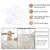 Kids Hangers for Closet- 11.6 Inch 30 Pack Plastic Baby