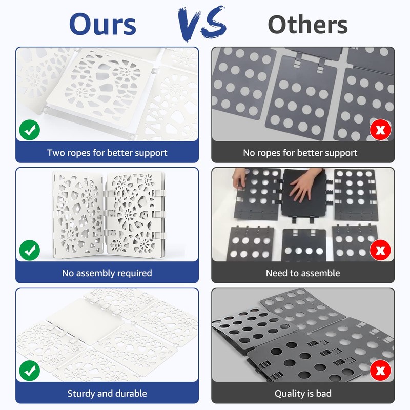 BoxLegend Shirt Folder Board V2 T Shirt Folder Folding Board