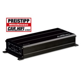 AXTON A4120 - Ultra Compact Digital 4 Channel Amplifier for Cars and Motorhomes, Powerful Digital Mini Power Amp, Class D Amp, 4 x 60 Watt