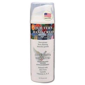 Quilter's Hand Cream, Dove White Unscented - Made in USA - Ultra-Hydrating Hand Cream for Quilters, Fast-Absorbing Non-Greasy Hand Lotion for Dry Cracked Hands, 5 Oz