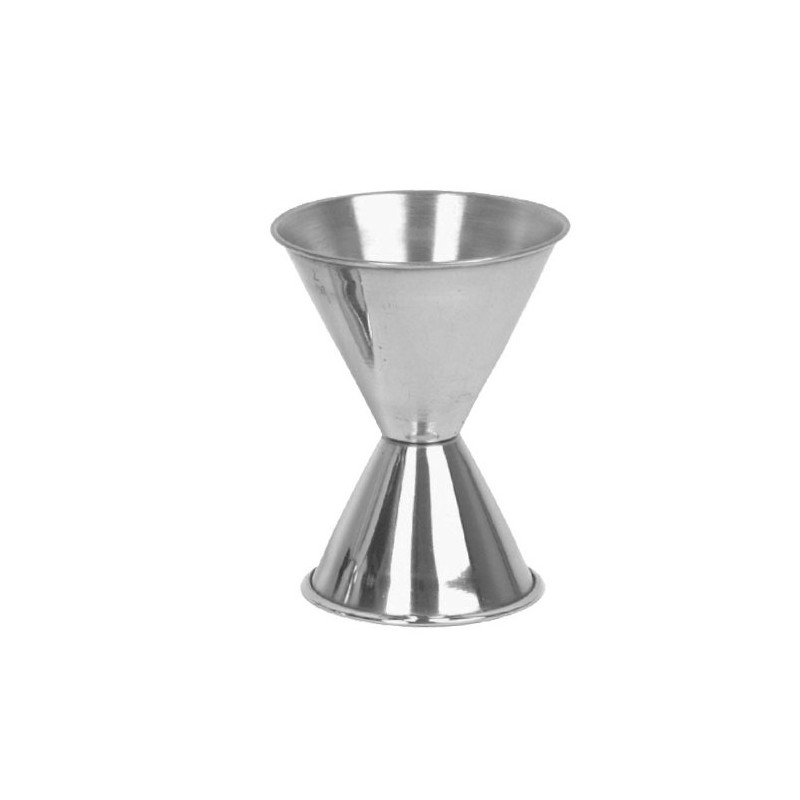 Excellante 1 and 2 Ounce Stainless Steel Jigger