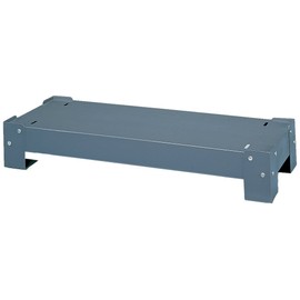 Durham 364-95 Gray Cold Rolled Steel Drawer Cabinet Base, 33-3/4" Width x 5-3/4" Height x 12-1/4" Depth