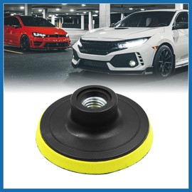 A ABSOPRO 3 Inch M14x2.0 Pad Backing Polishing Buffing Plate for Automotive Item Replacement