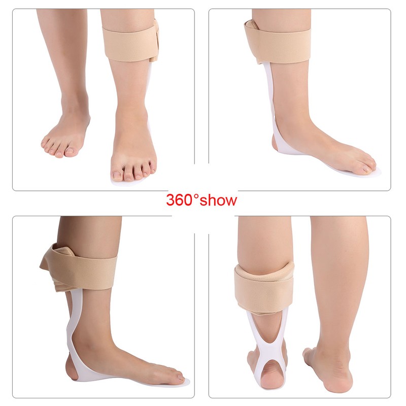 Adjustable Foot Drop Orthosis Ankle Corrector Brace Support Protection Splint
