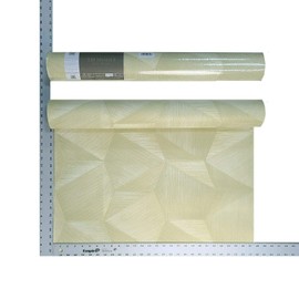 Unique Luxury Modern Yellow Gold Hexagon Triangle Lines Faux Fabric grasscloth Wallpaper Geometric Textured wallcoverings 3D Illusion wallcovering