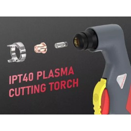 YESWELDER IPT40 24pcs Plasma Cutting Torch Tips Electrode Consumables  Fit CUT65DS