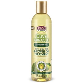 AFRICAN PRIDE Olive Miracle Growth Oil, 8 Oz