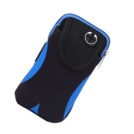 LABRIMP Unisex Sports Running Phone Armband Sweatproof Fitness Cell Phone Bag for Outdoor Activities Design Key Holder Pouch for Men and Women