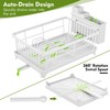 SavvyStor Dish Drainer Dish Drainer Space Saving Dish Drainer for