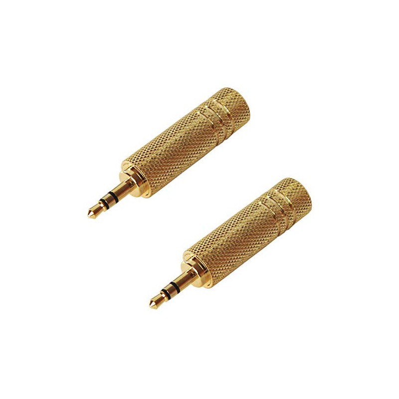 Fuji Parts 6.3mm Stereo Standard Jack (Female) to 3.5mm Stereo