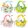 Pack of 12 Easter Baskets Craft Paper, Easter Basket Craft
