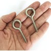 IDEALSV Screw Eyes (304) Stainless Steel 2 Inch Screw Hooks