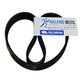 WALKINGBELTS Walking Belts LLC - Horizon Elite Series 2.0T 2004 (Serial: TM106) Treadmill Motor Drive Belt + Free 1oz Lube