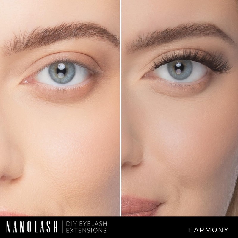 Nanolash Cluster Eyelashes for DIY Eyelash Extensions at Home, Pack
