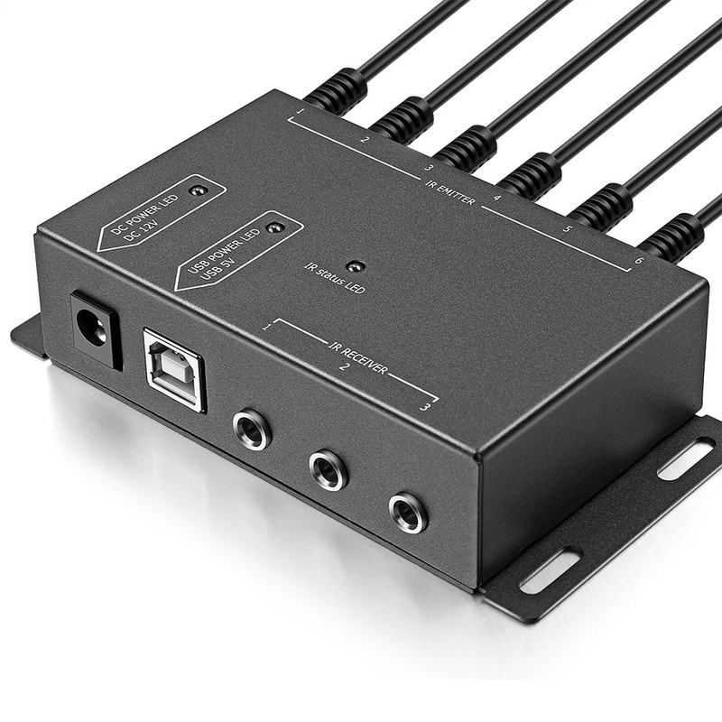 ICESPRING Infrared Repeater System IR Repeater Kit Control Up to