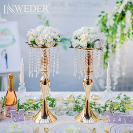 Centros de mesa de bolas de flores para mesas: 4 piezas de flores blancas para centros de mesa, arreglos florales, centro de mesa para bodas, fiestas, celebraciones y hogar